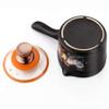 DameCo Ceramic Milk Pot High Temperature Household Soup Pot Baby Baby Food Supplement Pot Utensil Saucepan with Lid Safe Casserole Frying Pan interesting view 2