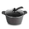 DameCo Soup Pot Casserole Maifan Stone Nonstick Cooker 24cm Binaural Cooker Cooker Pan Nonstick Metal Utensil Saucepan with Lid Safe Frying Pan Frying Pan interesting view 1