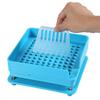 100 Holes Empty Capsule Filler, Capsule Filling Machine for Size 00, Empty Capsules Vegetarian or Gelatin, Powder Cosmetics Capsules Manual Hospital Clinic Laboratory and Home Use (Blue) view 3