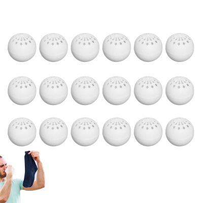 18 Shoe Deodorizer Balls, Shoe Fresheners, Sneaker Deodorizer Balls, Reusable Sports Shoe Deodorizing For Sneakers Trainers Lockers Gym Bags Wardrobes, Long Lasting And Easy To Use