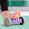 ZanLLW Foot Roller for Plantar Fasciitis Relief, Manual Deep Tissue Foot Massager for Circulation and Pain Relief, Reflexology Trigger Point Therapy Feet Massage Roller Tool for Arch or Heel Recovery view 2
