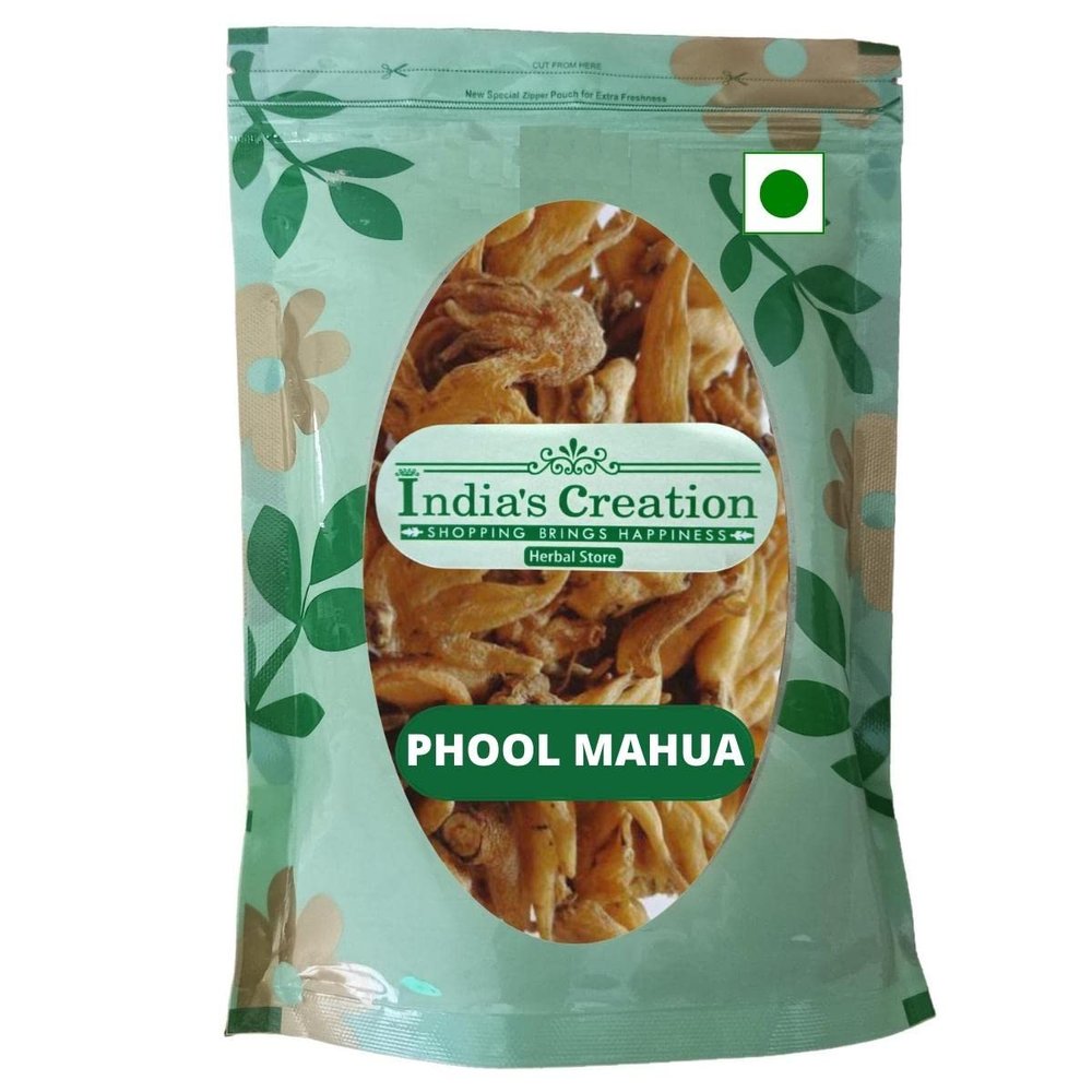 Mahua Phool-Madhuca Longifolia-Raw Herbs-Mahuya Flower-Madhuca Indica-Jadi Booti-Single Herbs (100 Gram)