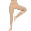 Evolyline Medical Compression Pantyhose for Women & Men 20-30mmHg, Footless Graduated Support Tights Compression Pantyhose Opaque, Compression Socks Stockings for Varicose Veins Edema Flight Nursing view 1