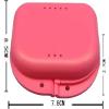 HDONONGYIRO Fixed Device Box 6-Piece Set, a Dental Storage Container with a Safety Cover, Used for Storing Invisible Orthodontic appliances, Braces, dentures, and Orthodontic appliances view 2