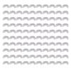 Disposable Nylon Beard Cover 100pcs, Lightweight Breathable, Latex, for Restaurants, Food Production (White) view 1