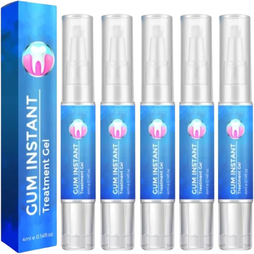 Gfouk Gum Instant Treatment Gel,Ceoerty Gum Shield Therapy Gel,Dentizen Gum Therapy Gel,Dentizen Gum Shield Therapy Gel Pen,Oveallgo Gum Instant Treatment Gel (5pcs)