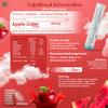 Biovitalia Apple Cider Vinegar Effervescent Tablet (Pack of 3) | Watermelon Flavour | Daily ACV Drink with Acetic Acid | Vegan & Gluten Free Food Supplement | 15 Tablets Each view 2