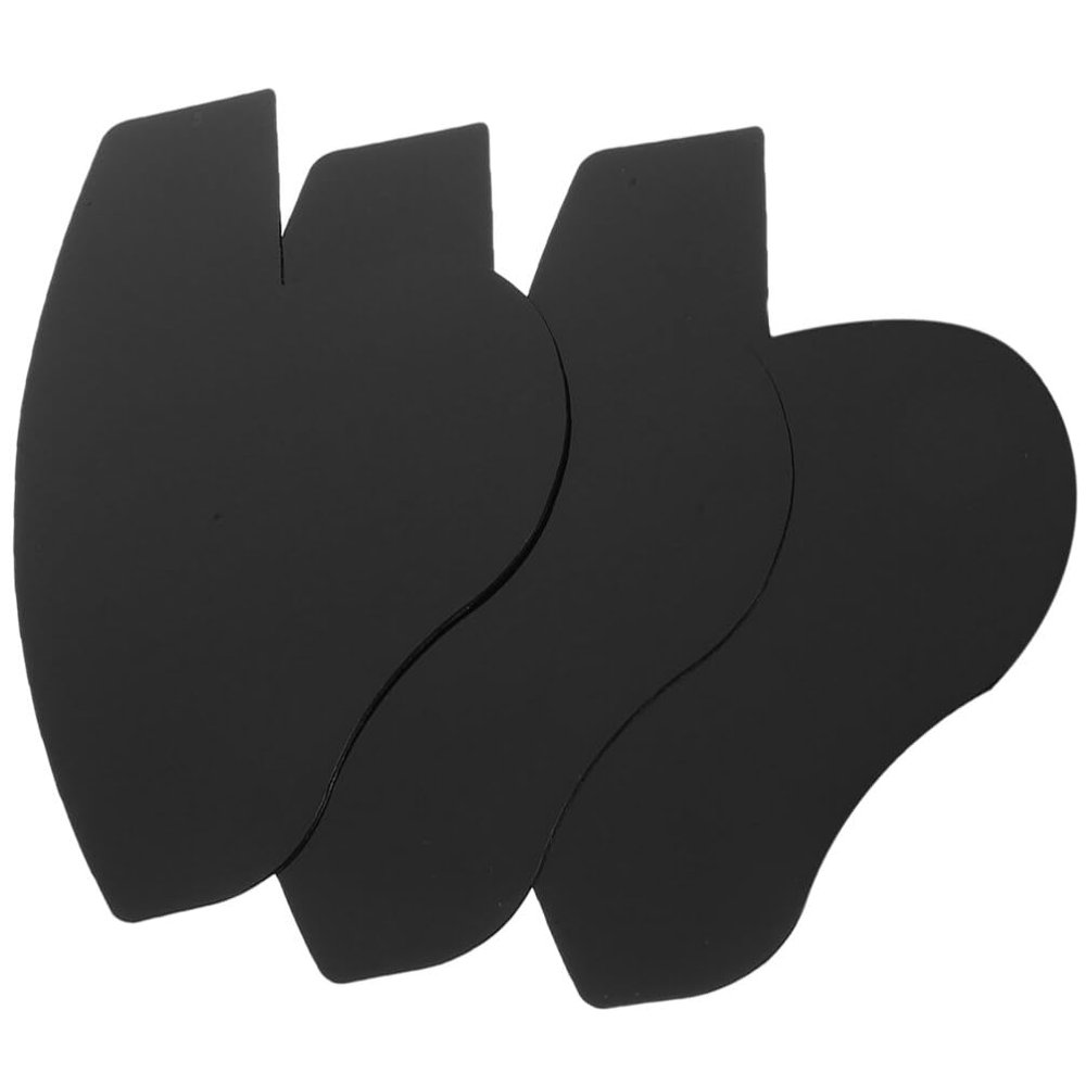 Beaupretty 3pcs Beard Shaper Neckline Guide Men Beard Templates Beard Shaping Tool Hairline Design Card for Hair Fiber Spray