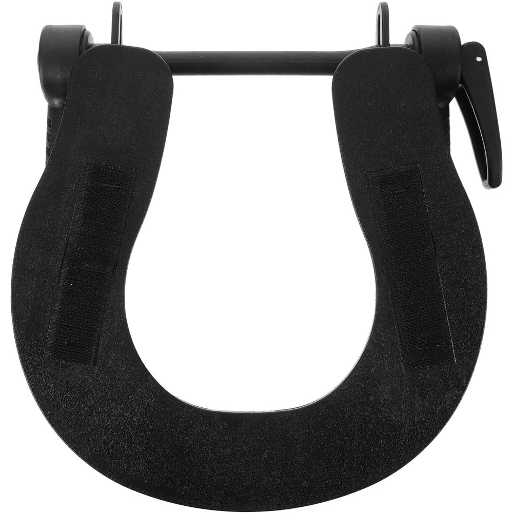 Healeved Black Plastic Headrest Face Support Cradle for Spa and Beauty Beds