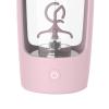 Leisurealeaneag 2 set Premium Electric Protein Shaker Bottle, Tritan - BPA Free Mixer Cup Pink view 2