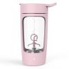 Leisurealeaneag 2 set Premium Electric Protein Shaker Bottle, Tritan - BPA Free Mixer Cup Pink view 3