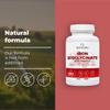 Bandini Iron Capsules High Strength | 80mg Vegan Iron Bisglycinate with Natural Vitamin C | 6+ Month Supply, 180 Capsules | Tiredness, Fatigue, Blood, Immunity | High Absorption Supplement view 4