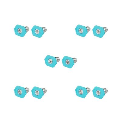 5 Set Lots 2 1/4 in 2.5 GPM Soap & Rinse 2 Pieces Rinse Mode Blue Nozzles, Rinse 2 Pieces
