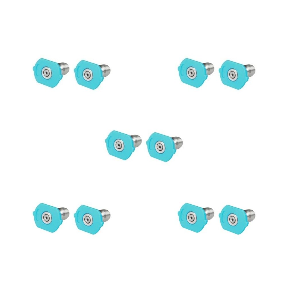 5 Set Lots 2 1/4 in 2.5 GPM Soap & Rinse 2 Pieces Rinse Mode Blue Nozzles, Rinse 2 Pieces