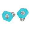 5 Set Lots 2 1/4 in 2.5 GPM Soap & Rinse 2 Pieces Rinse Mode Blue Nozzles, Rinse 2 Pieces view 2
