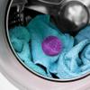 Relaxdays Laundry, Set of 4, Machine, without Detergent, Eco-friendly, Washing Ball, Purple, Ceramics, 9.5 x 10.5 x 10.5 cm view 2