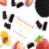 Black Seed Oil Gummies - 60 Vegan Gummies - Supports Skin and Hair, Immune System, Metabolism, Joints & Wellness - Strawberry Flavour view 2