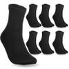 ZKMAGIC Special Essentials 6 Pairs Women's Non-Binding Diabetic & Circulator Ankle Socks - Comfortably Soft, Moisture-Wicking Cotton view 1