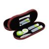 IWOWHERO Glasses Storage Case and Lense Container Detergent, Practical Portable Box for Office and Classroom, Fits Sunglasses and Reading Glasses view 1