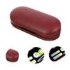 IWOWHERO Glasses Storage Case and Lense Container Detergent, Practical Portable Box for Office and Classroom, Fits Sunglasses and Reading Glasses view 2