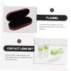 IWOWHERO Glasses Storage Case and Lense Container Detergent, Practical Portable Box for Office and Classroom, Fits Sunglasses and Reading Glasses view 3