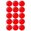 15 x Rudolph's Red Nose Edible Wafer or Icing Cupcake Toppers Fun Xmas Party Cake Decorations (Edible Wafer Card) view 1