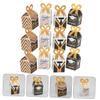 CHILDWEET 12pcs Graduation Party Sweets Box Thickened Paper Candy Holder for Gifts Decor view 3