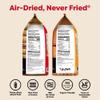 A-SHA Healthy Asian Instant Noodles with Sauce Pack, Pantry, Vegan, Air Dried, Protein Rich, Ideal for Ramen, Roasting, Wok, 2 Flavors, 0.5kg (Pack of 4) view 2