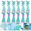 SOLUSTRE 40Pcs Paper Candy Box Mermaid Shape Pointed Cone Candy Case for Party Wedding Decorations and Storage view 3