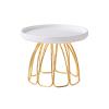 Cake Stand Ceramic High Cake Plate Dessert Tray Dessert Table Display Shelf Pastry Paper Cup Outdoor Wedding Cake Plate Dessert Stand (Color : A, Size : M) view 1