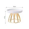 Cake Stand Ceramic High Cake Plate Dessert Tray Dessert Table Display Shelf Pastry Paper Cup Outdoor Wedding Cake Plate Dessert Stand (Color : C, Size : L) view 2