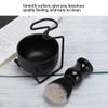3Pcs Premium Shaving Brush Stand and Bowl Set,Shaving Bowl,Professional Men Beard Shaving Tool,Stand Holder Hair Brush Soap Bowl (3 Piece Set) view 3