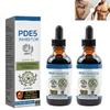 Malebiotix Pde5 Inhibitor Supplement Drops,Enhanced Secret Drops,Secret Happy Drops,Secret Happy Drops for Strong Men (2pcs) view 1
