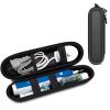 BODYA Electric Toothbrush and Charger Travel Case, Toothbrush Travel Containers Portable Toothbrush Holder for Most Electric Toothbrushes, Black view 1