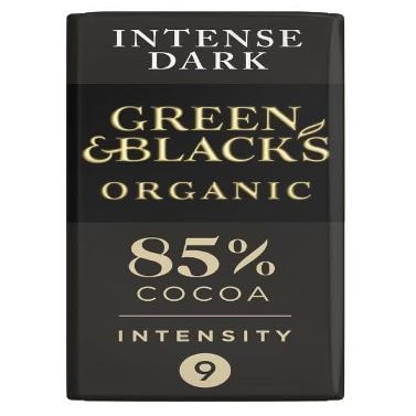 3 x Green & Black's Organic 85% Dark Chocolate Bar 90g Delicious Tasty And Twisty Treat Gift Hamper For Birthday,Christmas,Easter Sold By Kidzbuzz