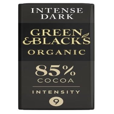 3 x Green & Black's Organic 85% Dark Chocolate Bar 90g Delicious Tasty And Twisty Treat Gift Hamper For Birthday,Christmas,Easter Sold By Kidzbuzz