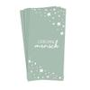 Graphic Workshop Handkerchiefs with Saying | Gift Idea | Pack of 10 | Favourite view 1