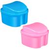 COHEALI 2pcs Portable Case Lightweight Storage Box for Travel Closure Convenient for Retainers view 1