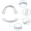 Flipped Warmth 2 Pairs False Teeth, Clip in Veneers Teeth False Teeth Veneers Top And Bottom, Clip on Veneers Top And Bottom, Veneers Teeth Top And Bottom Veneers Teeth for Men Women view 3