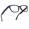 2SeeLife Wood Tone TR-90 Reading Glasses for Men Medium-Wide Fit, Durable & Sturdy Frame, Spring Hinges, Premium Readers, Blue, +1.50