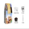 Dragon Cat Caf Bubble/Boba Milk Tea Kit (Pack of 3) with Instant Tapioca Pearls and Tea Biscuit Brew Tea Bags|Makes 3 Drinks| with 3 Paper Straws | BubbleTea Gift Set view 4