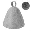 Felt Sauna Hat, Anti Heat Cap Sauna Hat, Protection Soft Solid Hat Felt Wool Cap, Steam Room Bath Wool Sauna Hat for Women and Men view 2