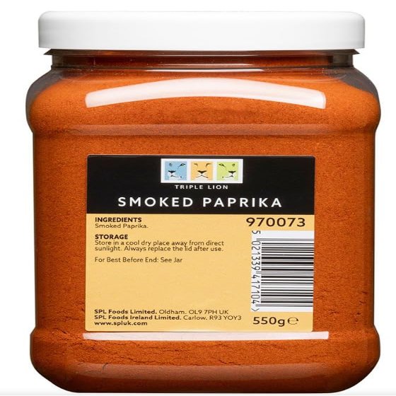 Triple Lion Spices (Smoked Paprika 550g, 1)