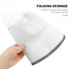 Kisangel Wool Sauna Hat for Women Men, Authentic Felt Sauna Cap for Bathing and Steam Rooms Home Accessories White view 2