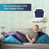 Leg Elevation Pillow by Recovery Wedge, Inflatable Wedge Pillow for Sleeping and Post-Surgical, Improve Circulation and Reduce Swelling, Speed Injury Recovery. (Medium Triangle) view 4