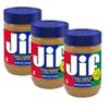 (3 Pack) Jif Extra Crunchy Peanut Butter | Gluten Free | 454g view 1