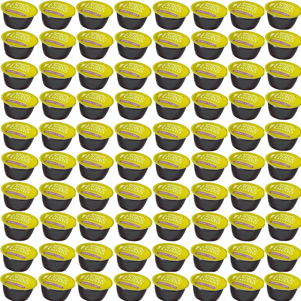 50x NESCAF Dolce Gusto Skinny Cappuccino Coffee Pods Only. SOLD LOOSE (No Milk Pods)