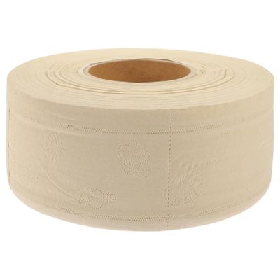 SOLUSTRE Large Roll Paper Toilet Paper for Home Bulk Mega Natural Material for Household Use in Kitchen and Bathroom