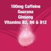 Pro Plus Fizz - 20 Effervescent Berry Flavour Tablets - Caffeine, Guarana, Ginseng and Vitamins B12, B2 & B6 view 2