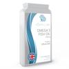 Omega-3 Fish Oil Soft Gels - Ultra Potent 1000mg, 90 Capsules - Full Strength EPA & DHA - Easy to Swallow Omega3 Fish Oils - Ultimate Joint, Heart & Brain Health Support Supplement - Made in The UK view 1